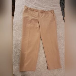 Tan Talbots Hampshire Ankle Pant. Size 20W